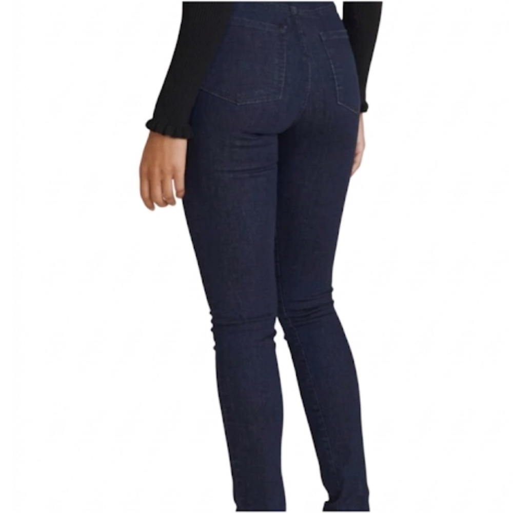 Veronica Beard Jane High-Rise Skinny Jeans In Indigo Size 29 Excellent Condition - Picture 3 of 12